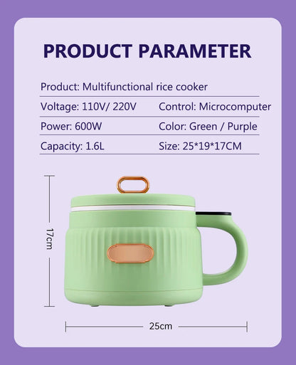 Portable Intelligent Ceramic Rice Cooker