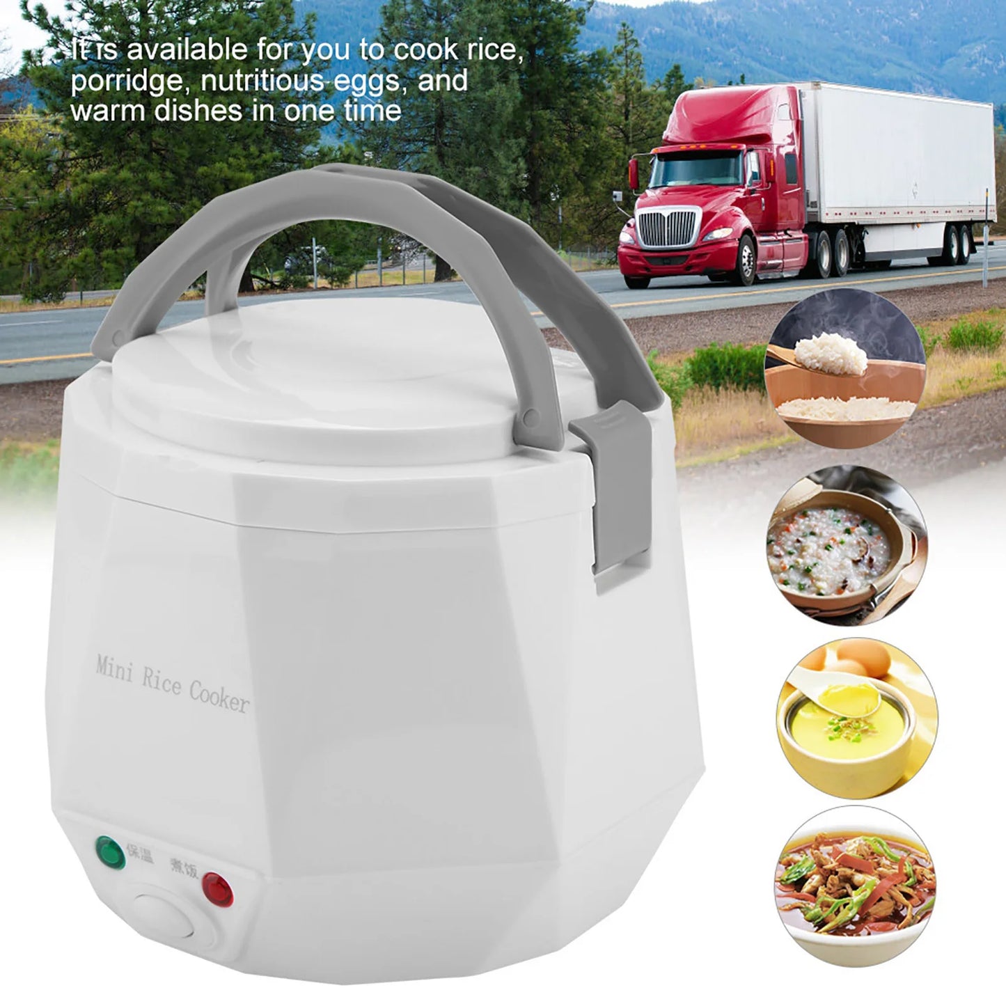 24V Portable Electric Rice Cooker