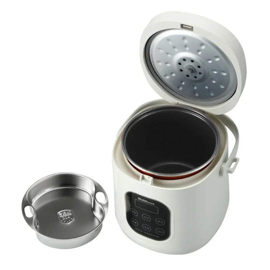 Dual-Voltage Car and Home Rice Cooker