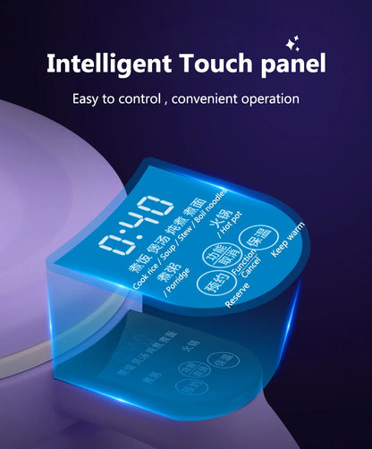 Portable Intelligent Ceramic Rice Cooker